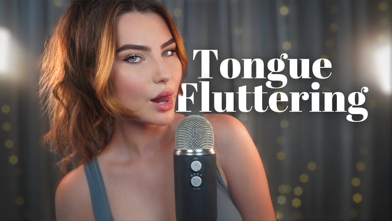 ASMR Worlds Fastest Tongue Fluttering ✮⋆˙