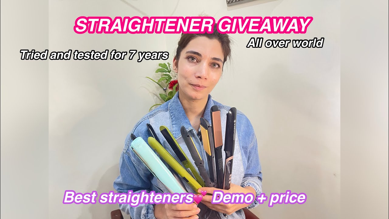 | best straighteners price + demo | straightener giveaway | tried and tested for 7 years