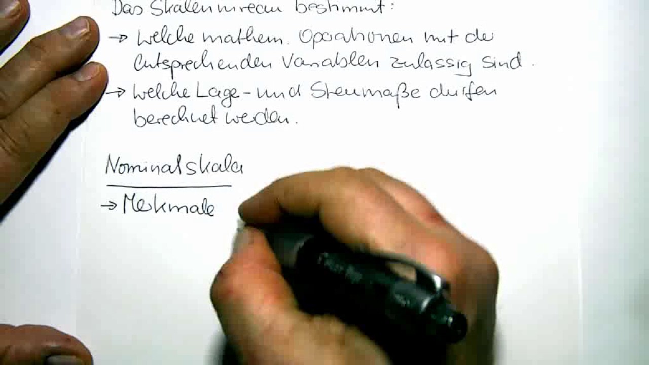 Skalenniveau