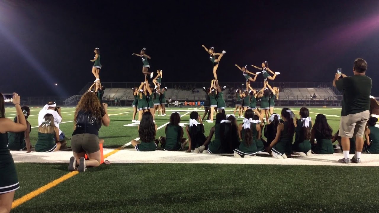 McNair High School Varsity Cheer September 1st, 2017