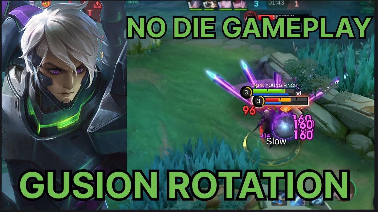 GUSION VENOM SKIN, RANK GAMEPLAY IN SEASON 39 : EPISODES 09