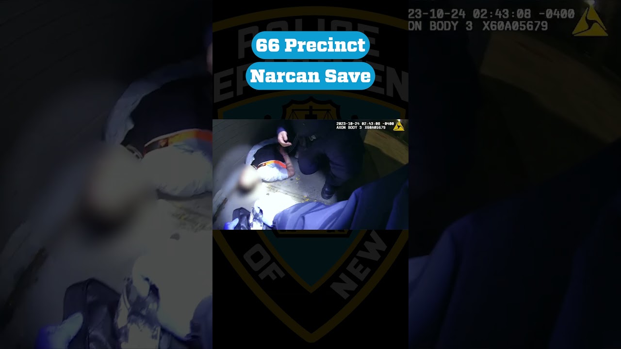 Brooklyn Officers Save Woman with Narcan