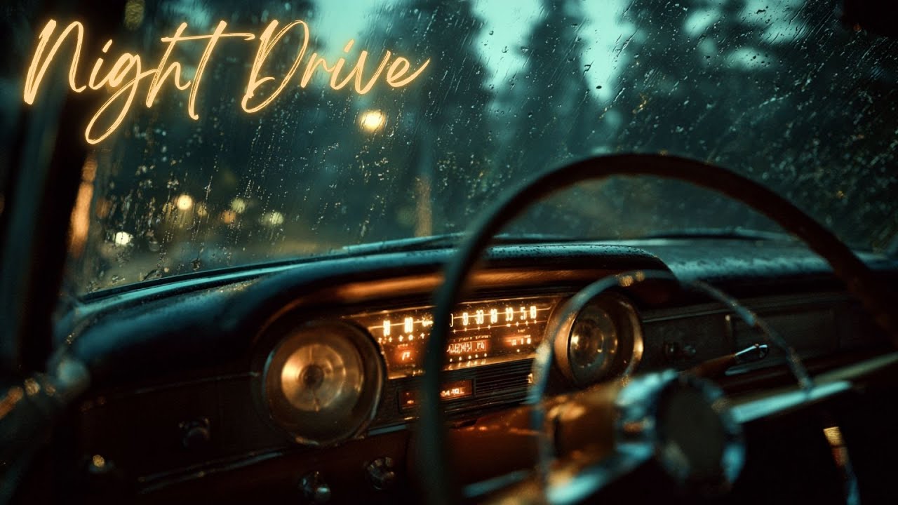 Rainy Night Drive Classicl Rock &mdash; Moody Guitar & Vintage Atmosphere