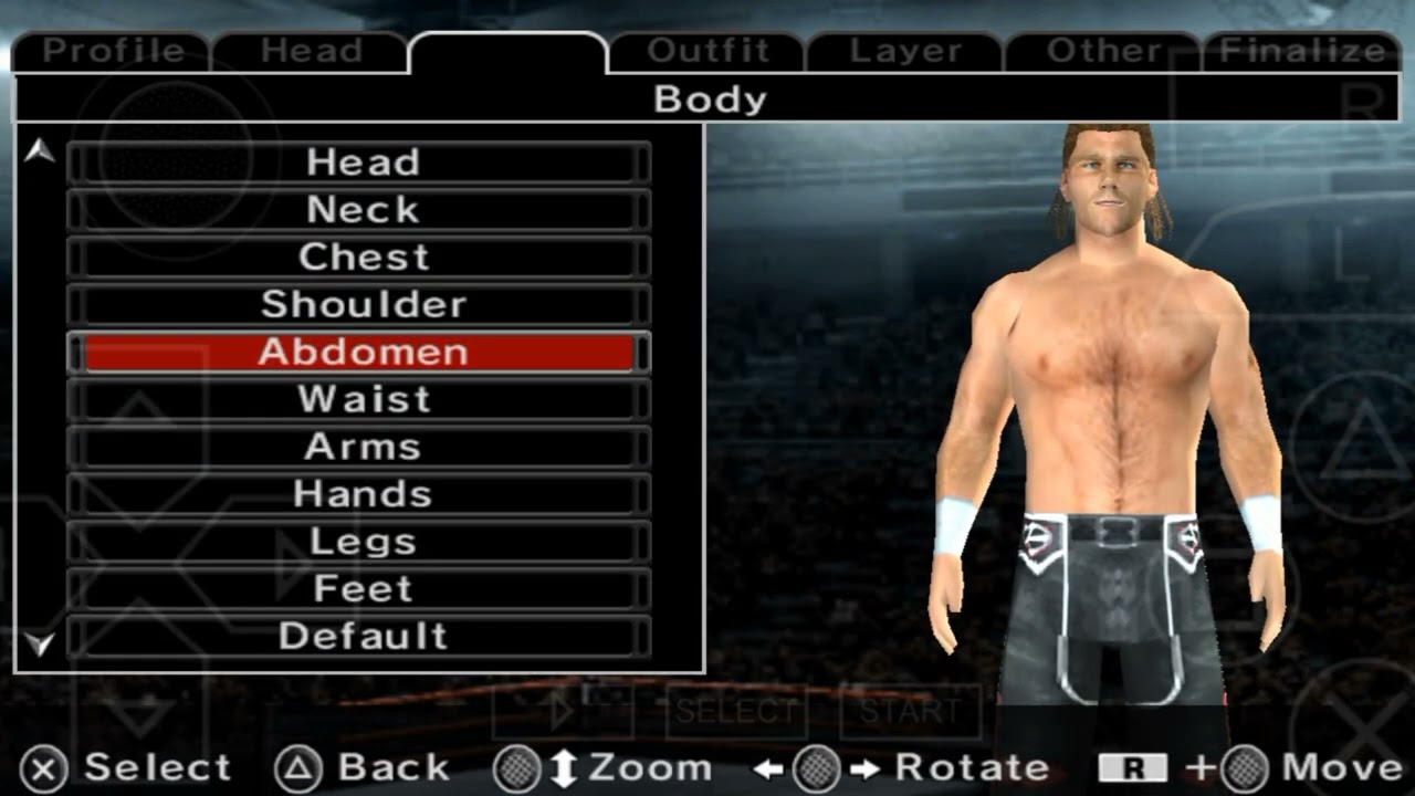 WWE SvR 2006 PSP Texture Caw Shawn Michaels Attire pants 2005 LINK