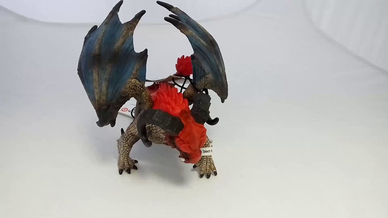 Фигурка Огненный дракон Тараран с подвижными крыльями 70511 schleich