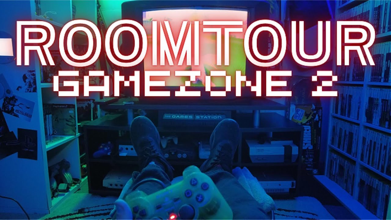 Roomtour Special | GameZone 2 - verborgen, beschädigt, aber echt ! Game Room Tour 2025