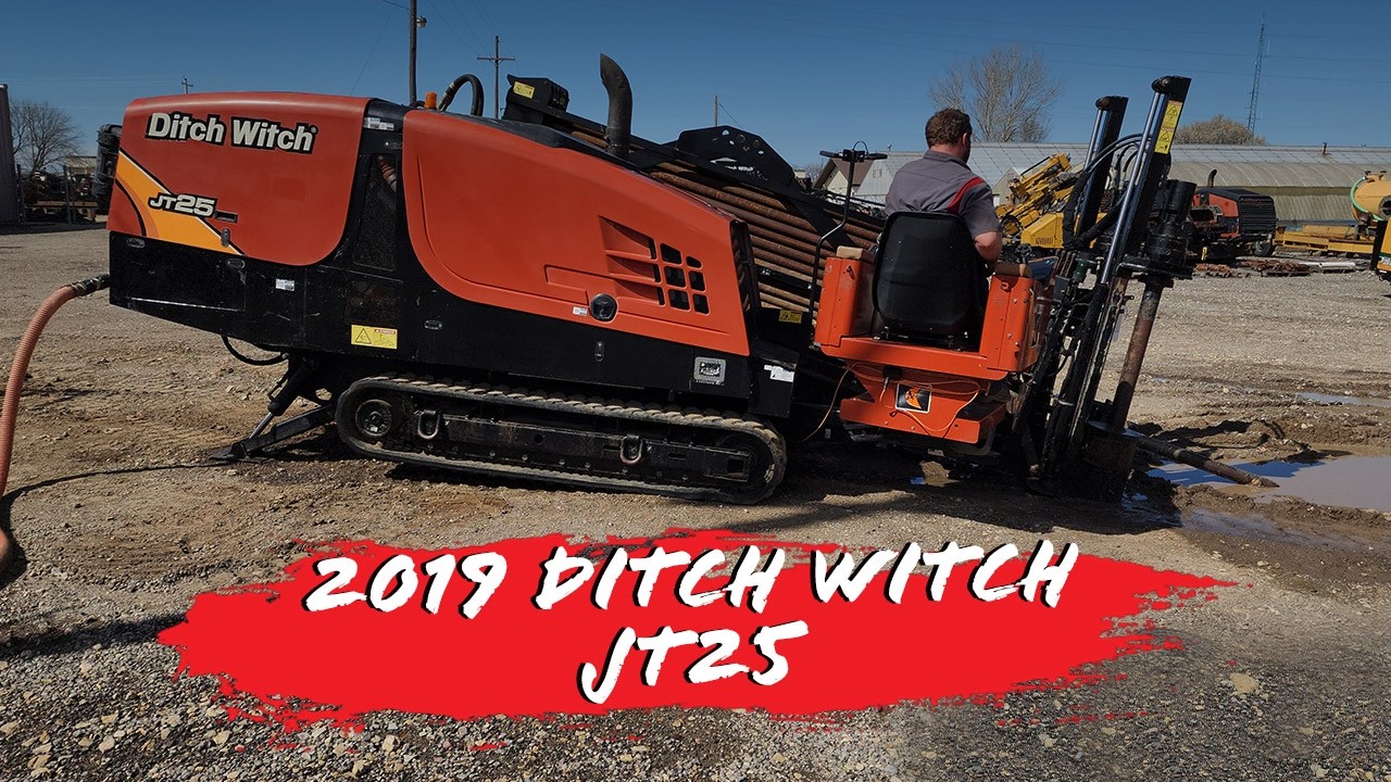 2019 Ditch Witch JT25 demo | SOURCE: HDD