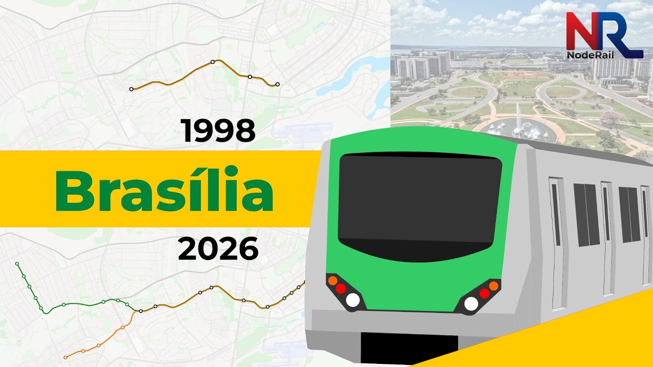 Evolution of Brasília’s Metro (1998 - 2026)