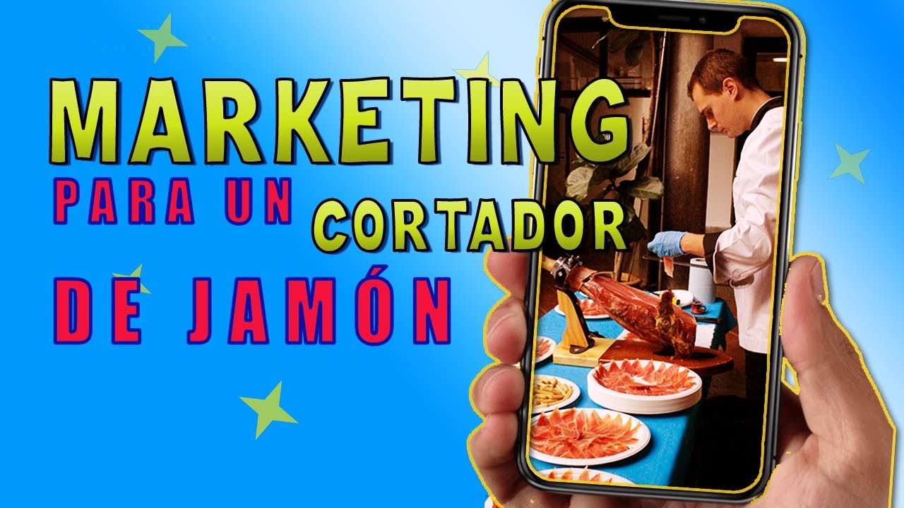 MARKETING para trabajar como CORTADOR de JAMÓN