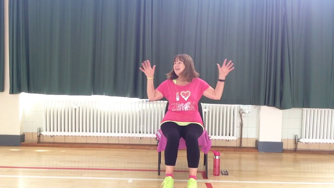 Seated Chair Exercise Zumba Gold "Waka Waka"