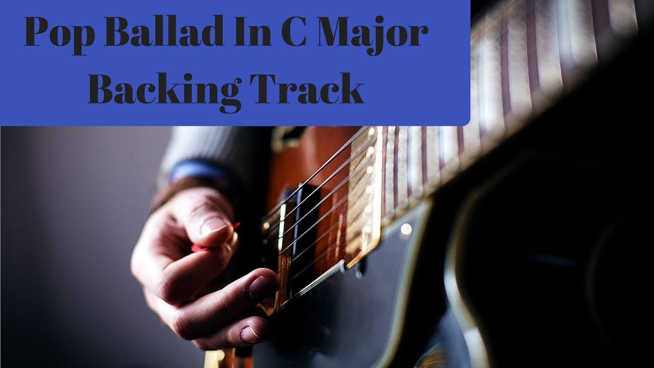 Pop Ballad in C major Backing Track
