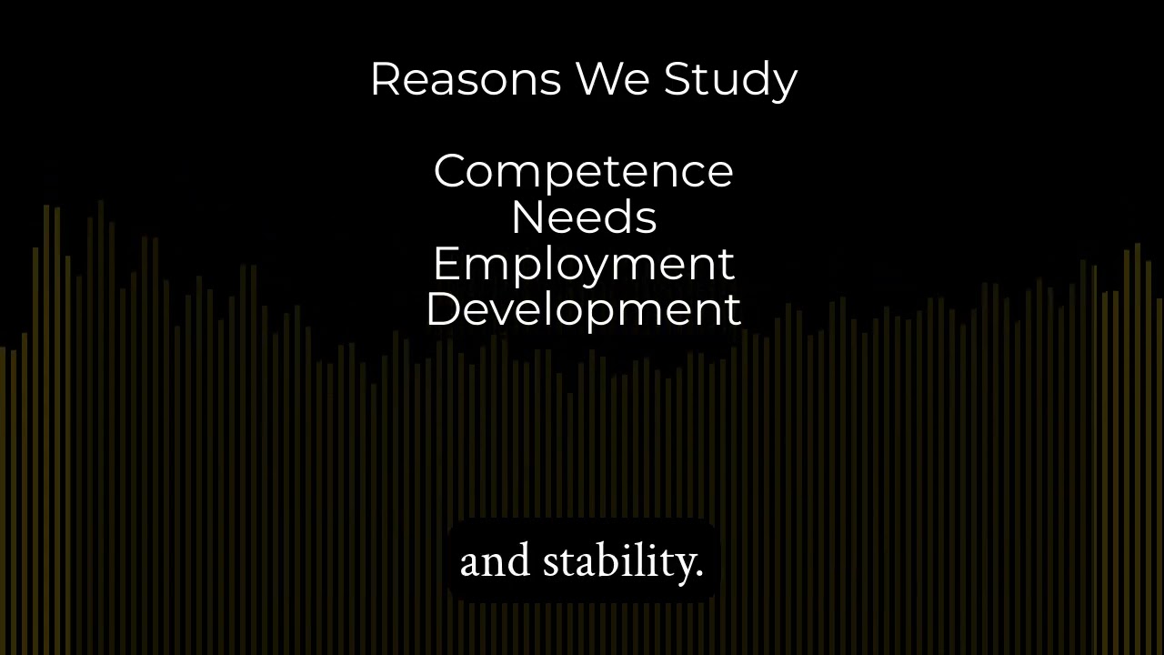Oral Communication 1.2: Why We Study Communication