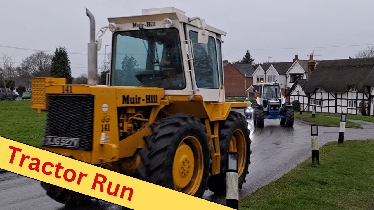 New Year's Day Tractor Run - North Worcestershire Vintage Tractor & Engine Club- S.E.  Davis & Sons