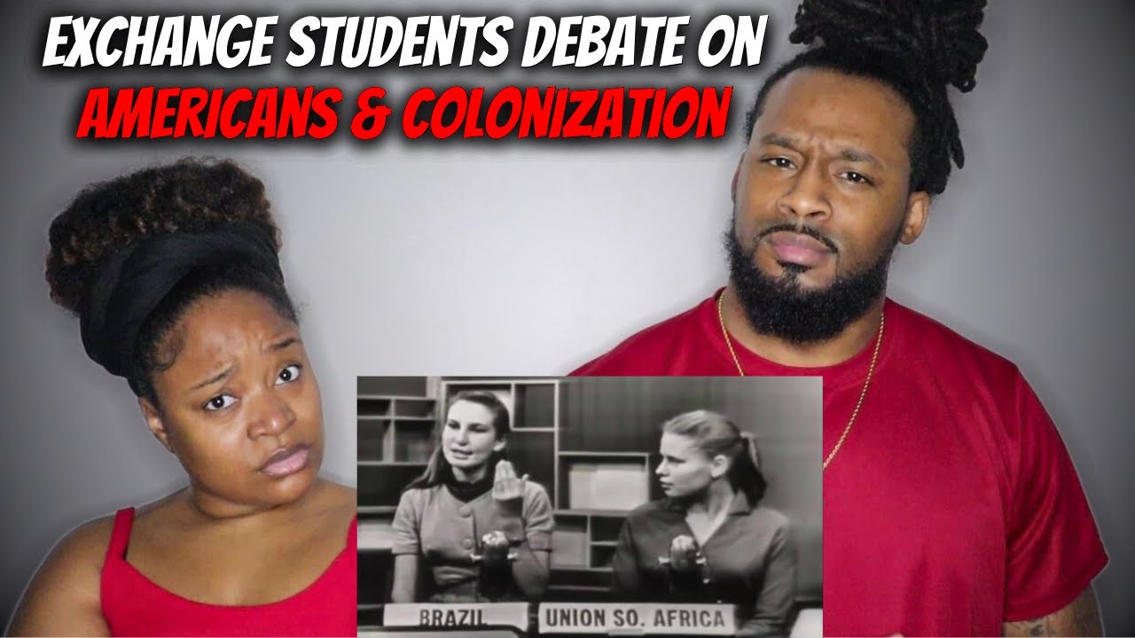 🇧🇷🇪🇹🇮🇹🇿🇦1958 High School Exchange Students Debate on Americans: Brazil, Ethiopia, Italy, SouthAfrica