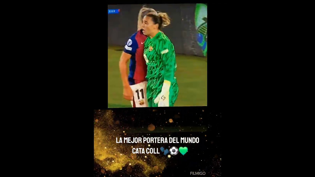 Paradas y jugadas de Cata Coll 2024/2025