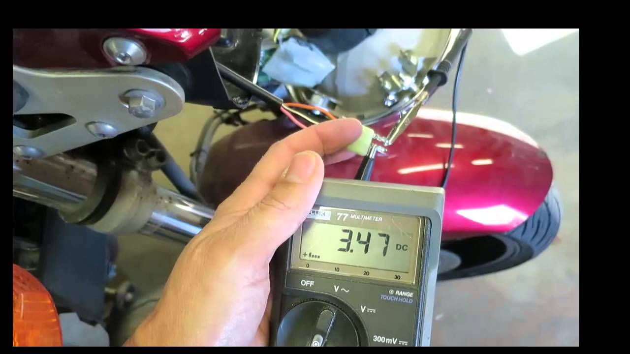 SV650 Speed Sensor Test