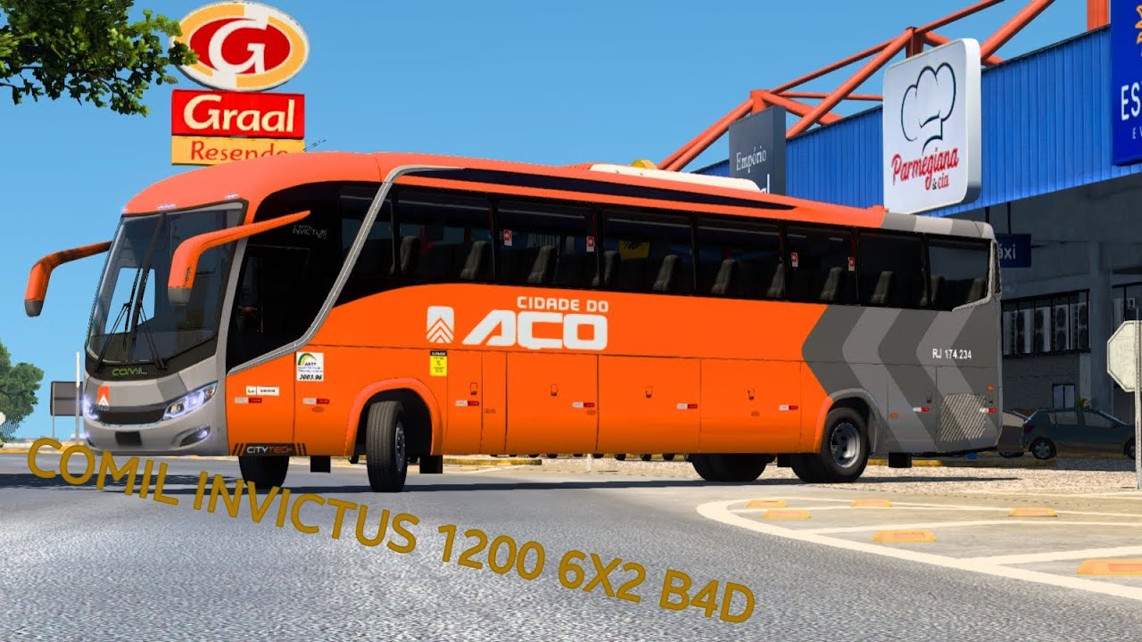 LANÇAMENTO COMIL NEW INVICTUS 1200 6X2 BY B4D BRASIL 