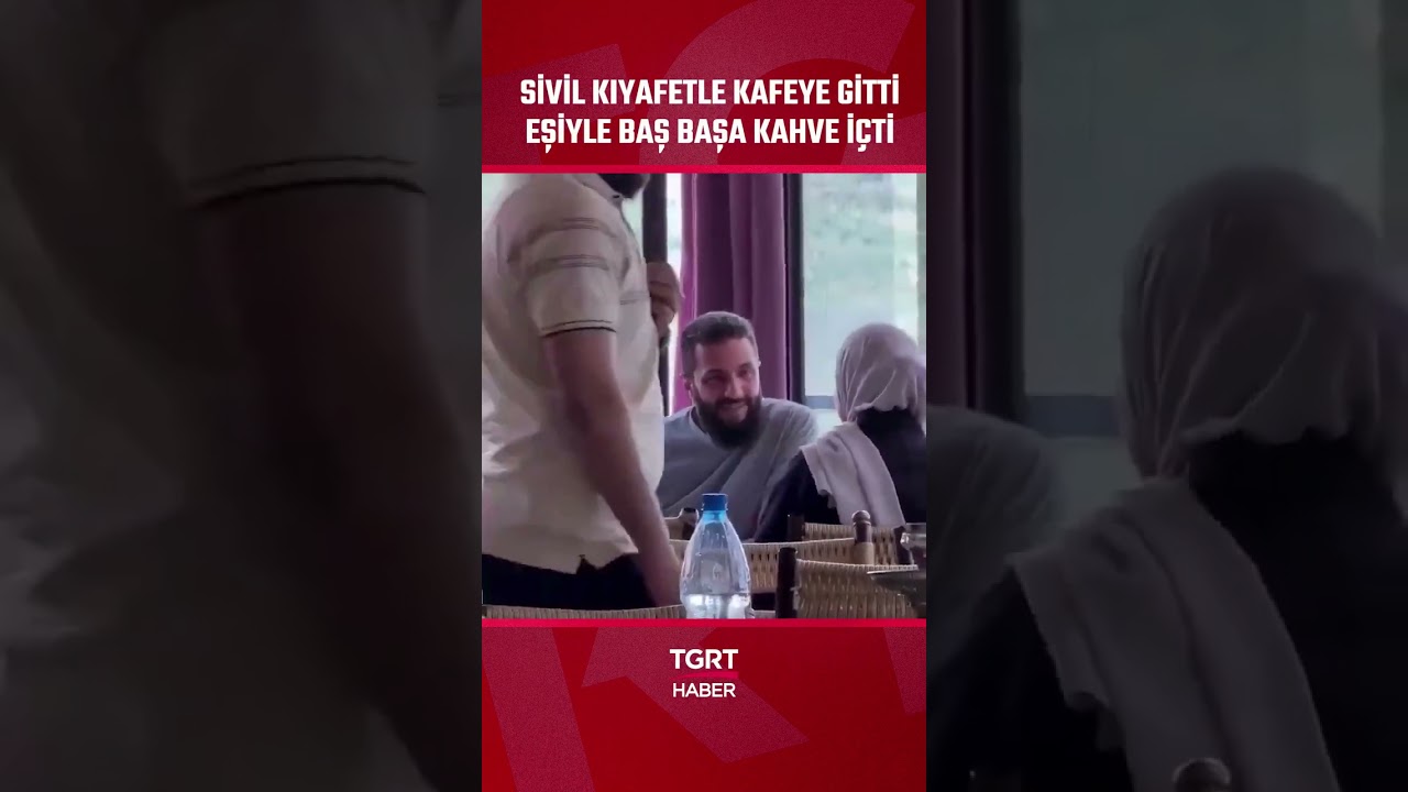 Sivil Kıyafetle Kafeye Gitti, Eşiyle Baş Başa Kahve İ&ccedil;ti! #shorts