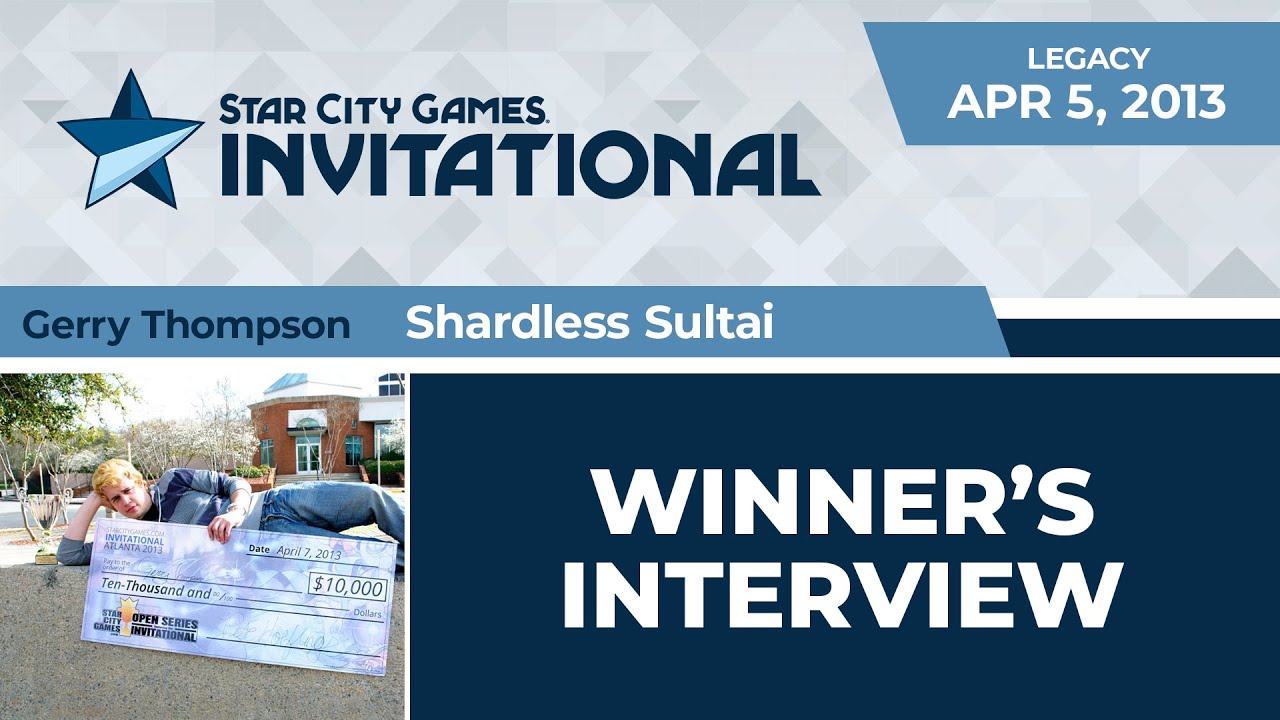 SCGINVI: Winner's Interview - Gerry Thompson | Legacy