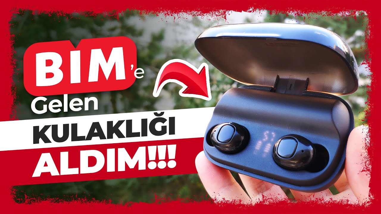 BİM Aktüel 'de Yayınlanan PowerBank Özellikli Dijital Ekranlı T8 Bluetooth Kulaklığı Aldım!!