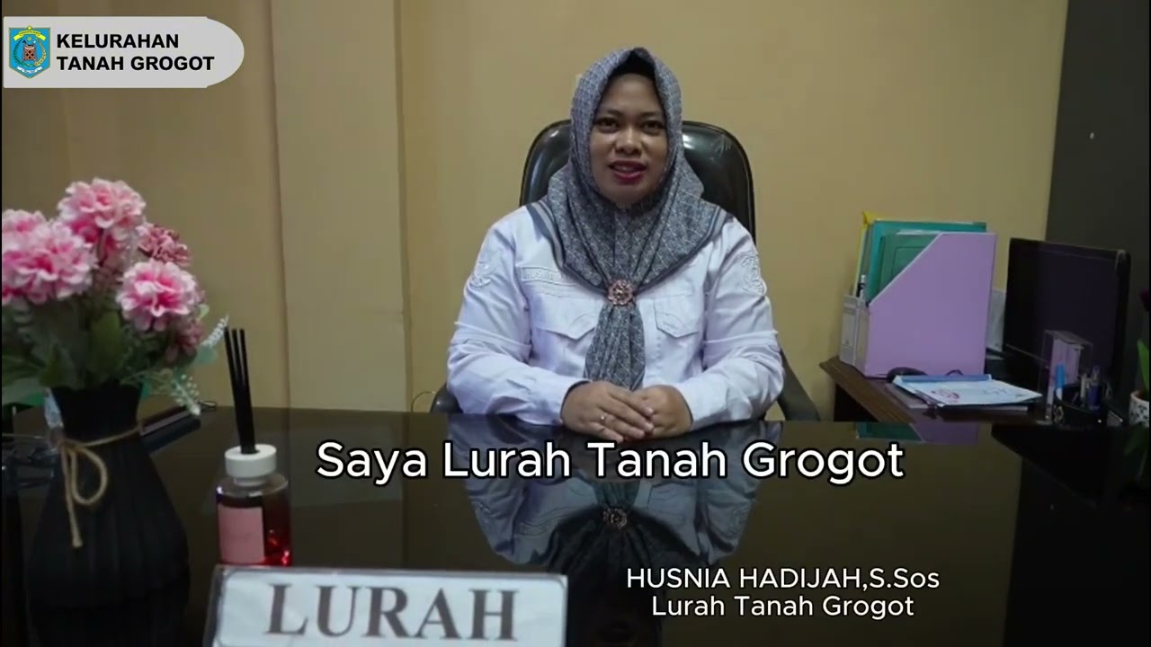 Ucapan untuk mengsukseskan Pemilihan RT serentak di Kelurahan tanah Grogot