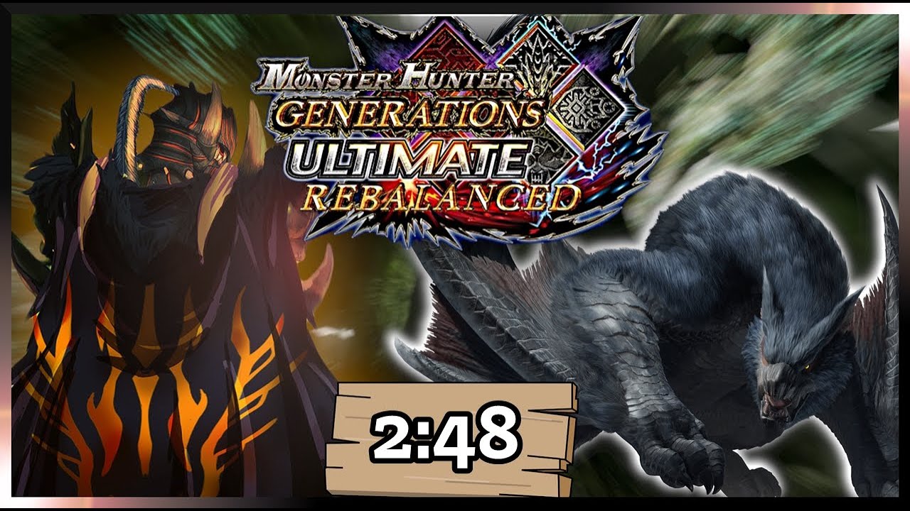 MHGU: Re || Nargacuga vs Charge Blade || 2:48