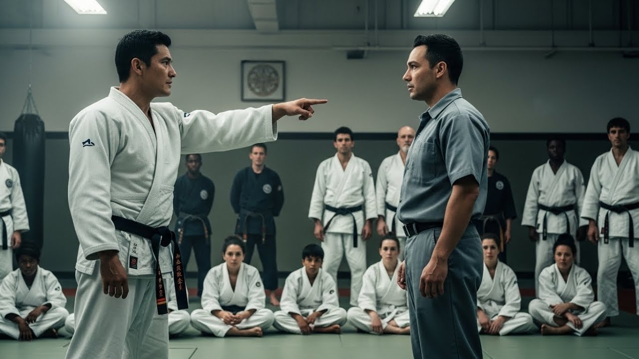 Black Belt Crossed the Line in Sparring — The Janitor’s Skill Left Everyone Frozen...