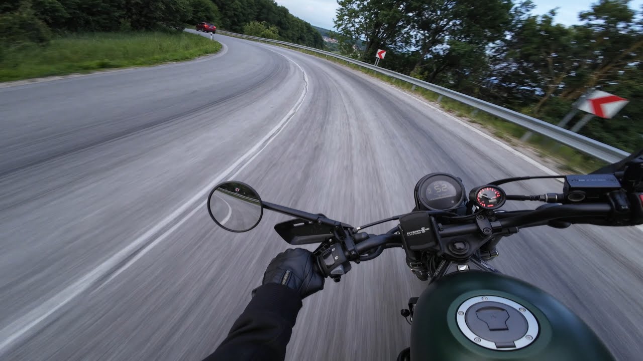 Honda CL500 evening ride [Arrow]