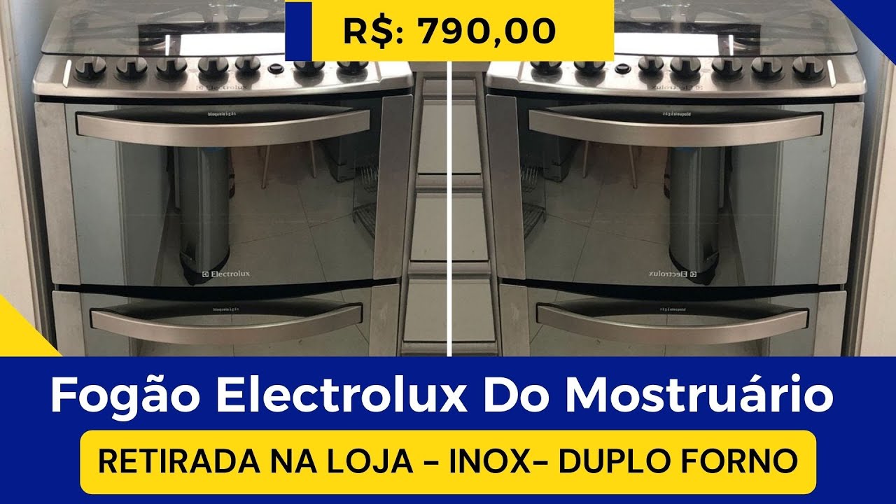 Fog&atilde;o Electrolux Inox Do Mostru&aacute;rio - (Recife - PE) - OPEN BOX BRASIL (99 SUPER CLASSIFICADOS)