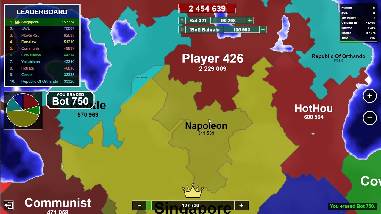 Domination Nation Winning Strategy! Territory Games io - Territorial IO