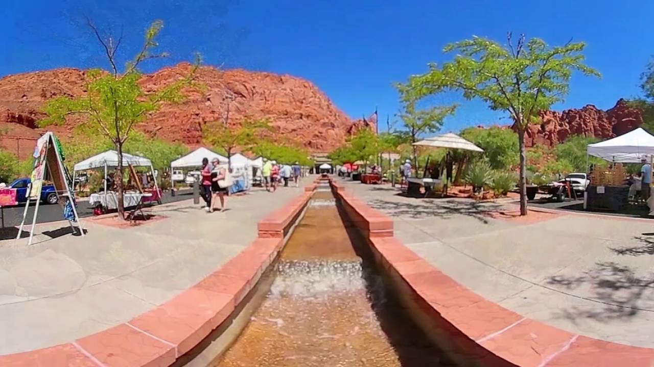 Typical St. George, Utah Summer Day - 360 Degree Video Samsung Gear 360