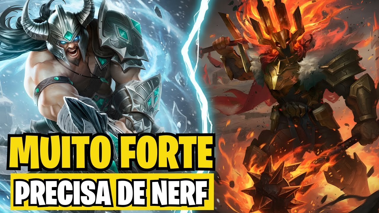 ESSE é o BONECO MAIS FORTE do JOGO ATUALMENTE | TRYNDAMERE vs MORDEKAISER