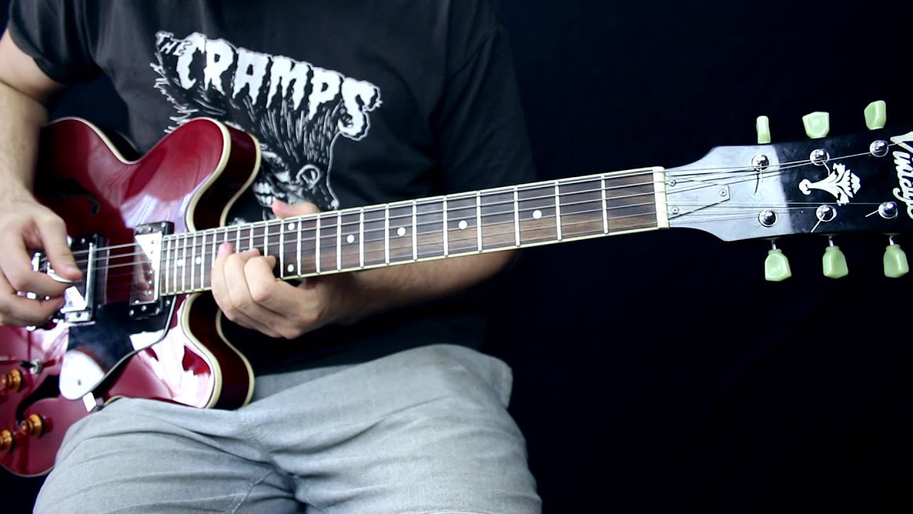Vintage VSA535 (Gibson ES335 Copy) Demo