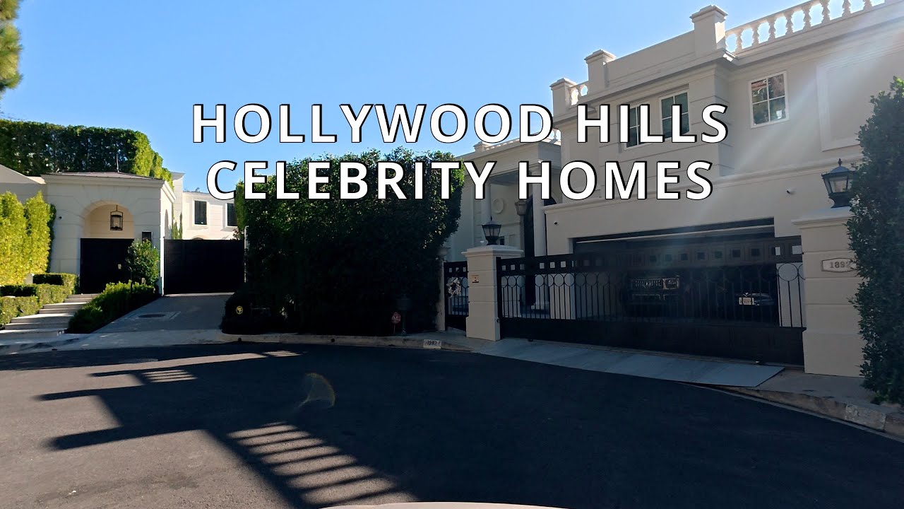 Driving Celebrity Homes, Britney Spears, Nicole Scherzinger, Aaron Paul, Hollywood Hills