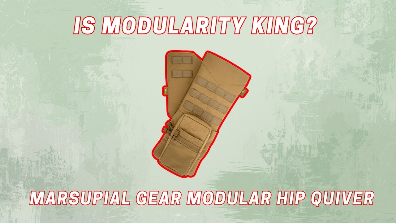 Marsupial Gear Modular Hip Quiver