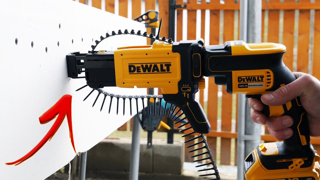 Montezi Rigips? Trebuie sa ai asta! Masina de insurubat pentru rigips DeWALT DCF620 Magazie Suruburi