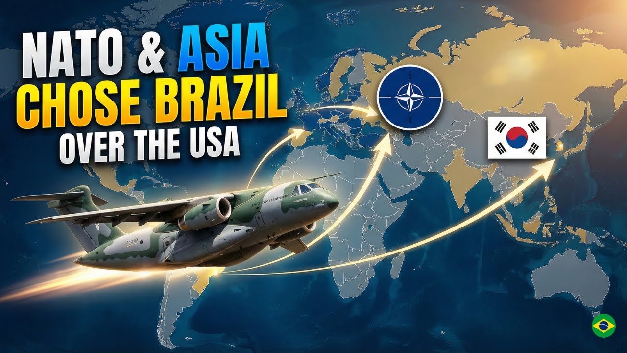 Почему НАТО и Азия выбирают Бразилию вместо США: революция C-390
