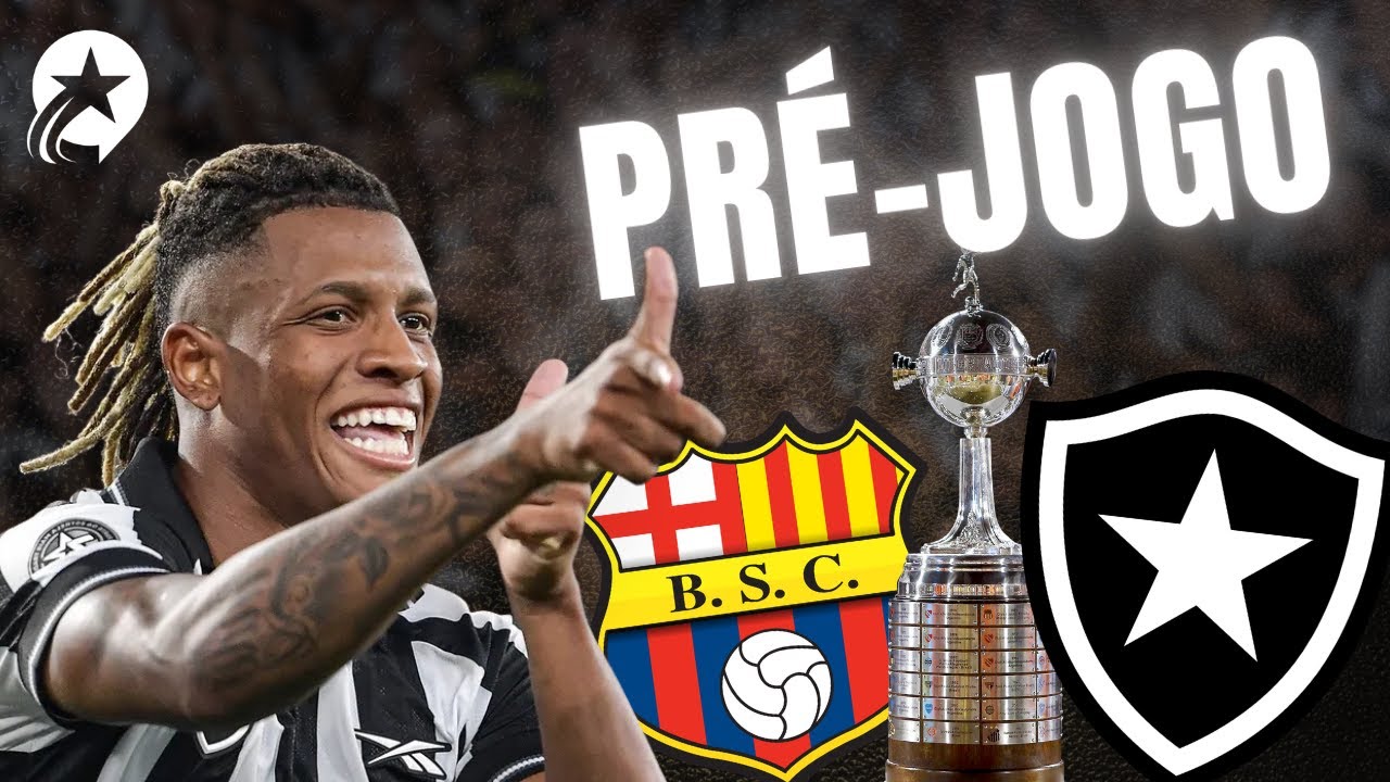 ⚽️PRÉ-JOGO BARCELONA x BOTAFOGO - FASE 3 LIBERTADORES 2026 (IDA)