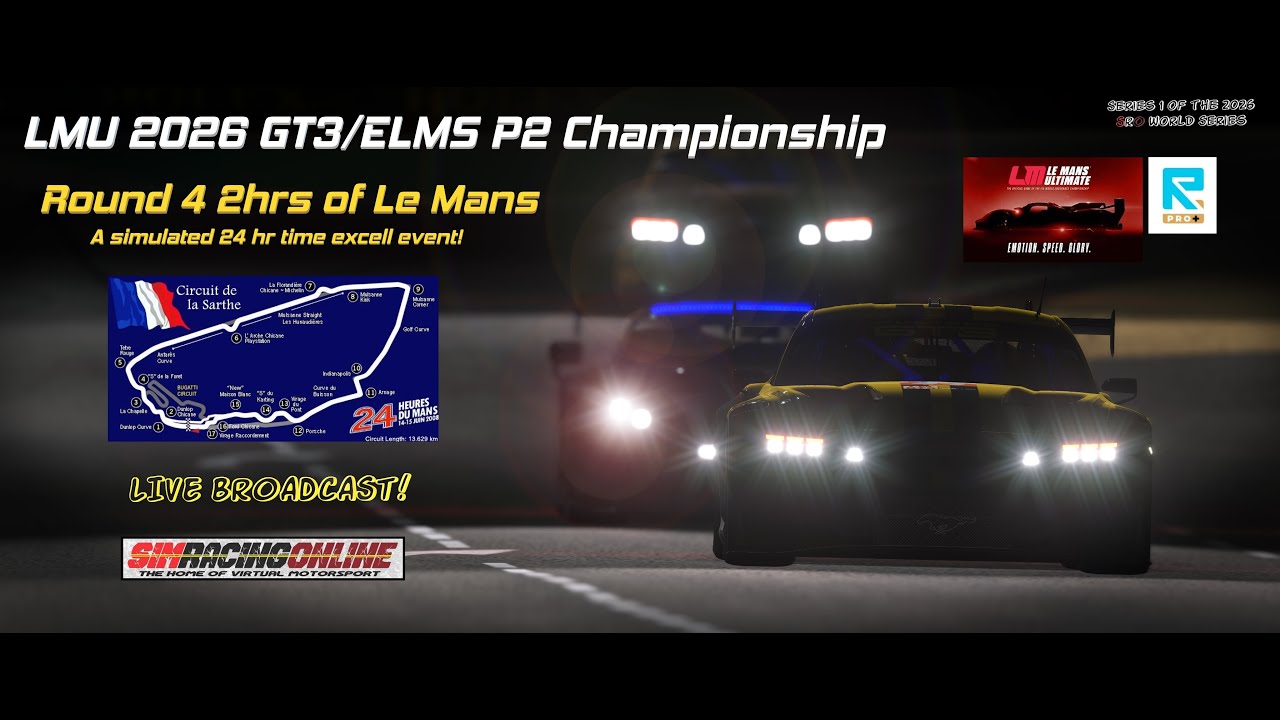 LMU Multi Class Championship Round 4 Le Mans (WS series 1)