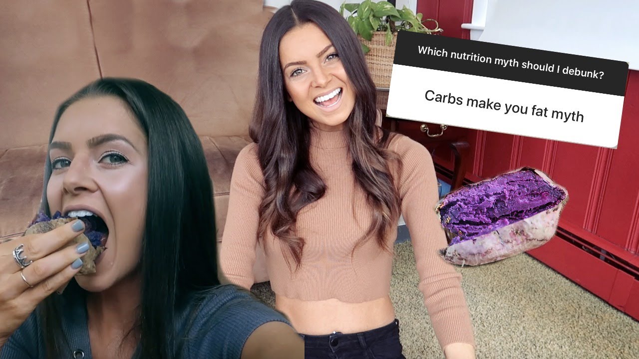 HOW I MAKE MY SWEET POTATOES & BUSTING NUTRITION MYTHS | Did Carbs Make Me Fat?