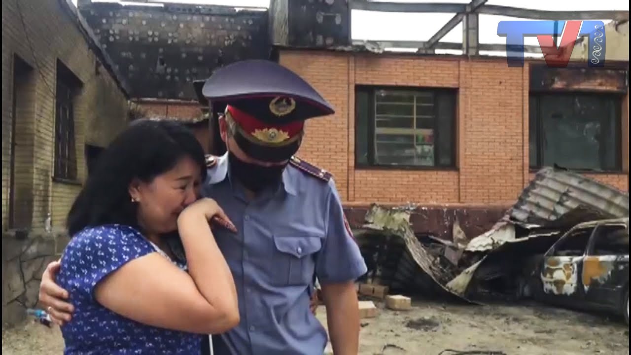 29-го мая поздно вечером сгорело здание бани 