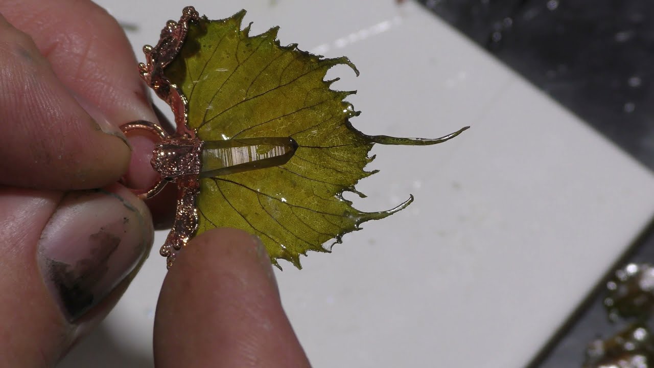 UV Resins in electroforming.
