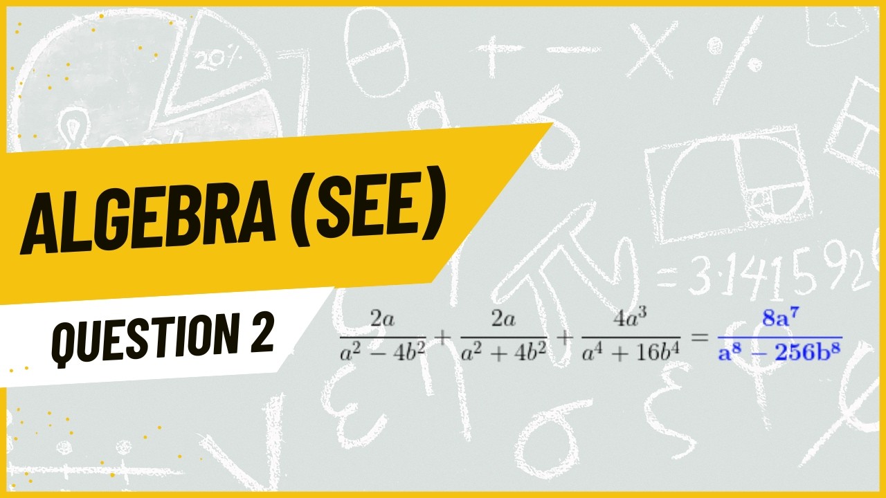 SEE Possible Questions. (ALGEBRA 2) #maths #nepal