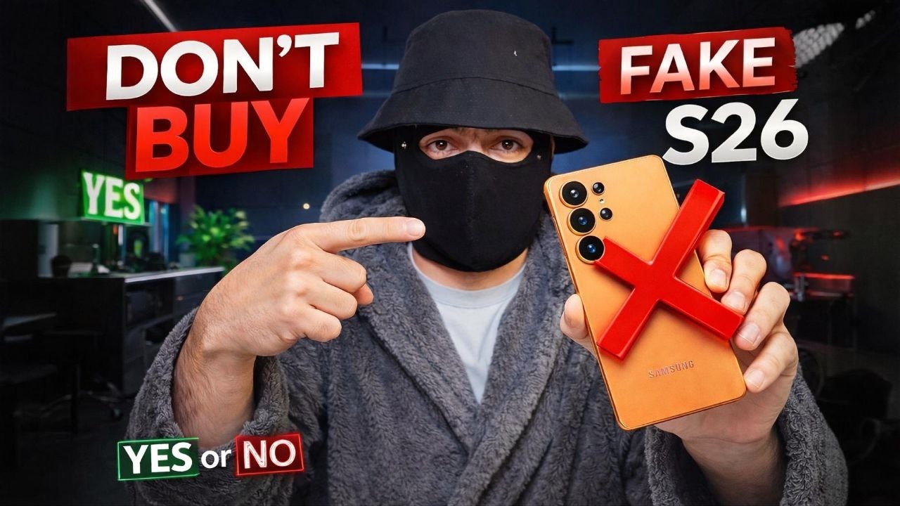 Don’t Buy This Fake Samsung S26