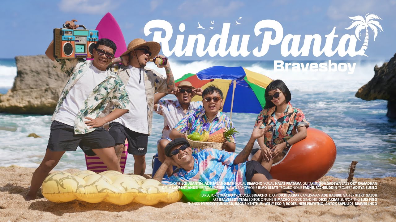 BRAVESBOY - RINDU PANTAI (OFFICIAL MUSIC VIDEO)