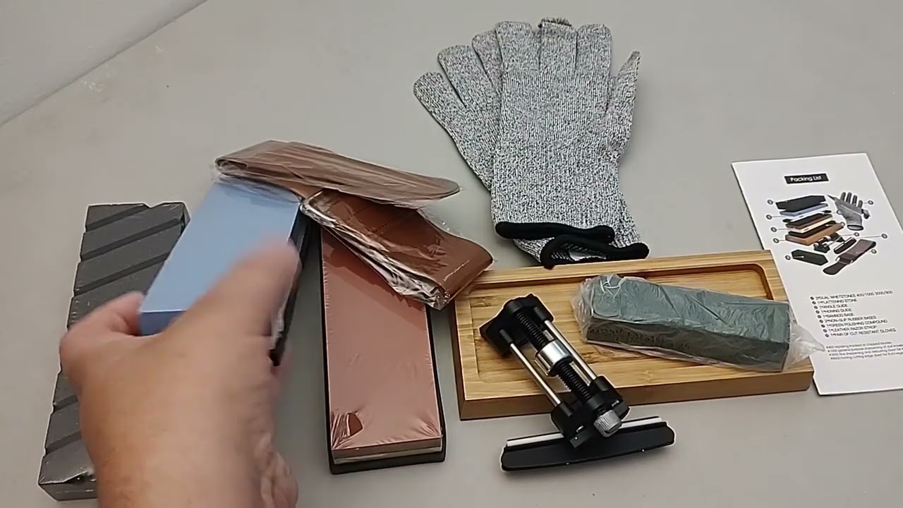 What I Think Of this Knife Sharpening Stone Kit