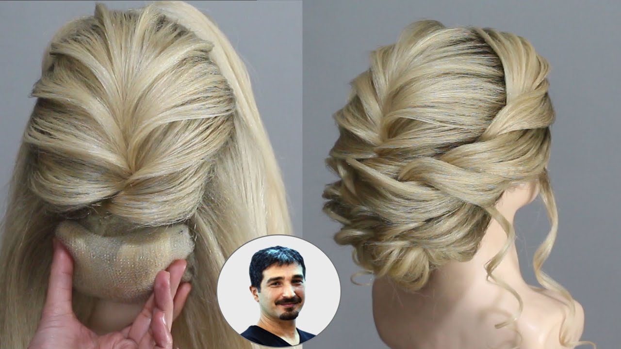 YENİ  GELİN SAÇI TOPUZ MODELLERİ NASIL YAPILIR