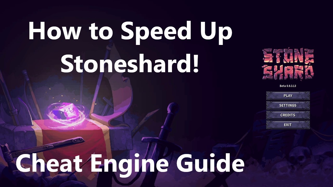 East Way to Speed Up Stoneshard! Cheat Engine Guide