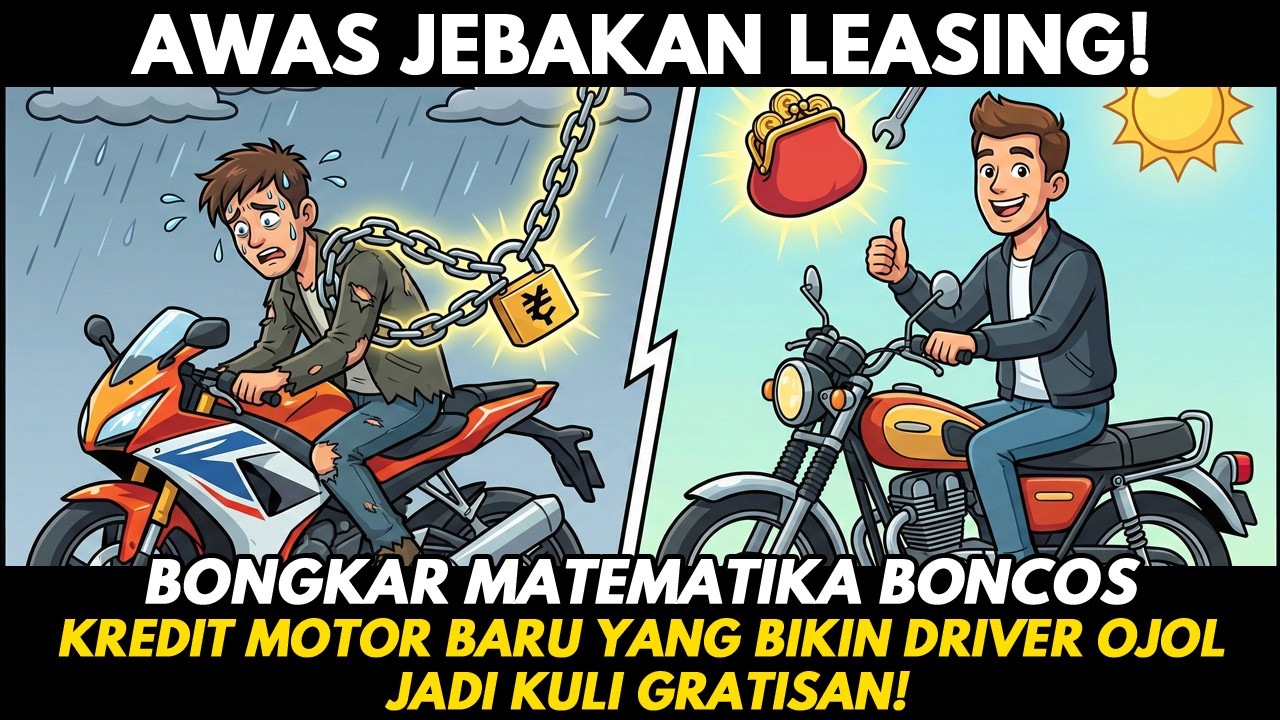 AWAS JEBAKAN LEASING! Kerja Rodi 6 Bulan Cuma Buat Bayar Bunga Motor