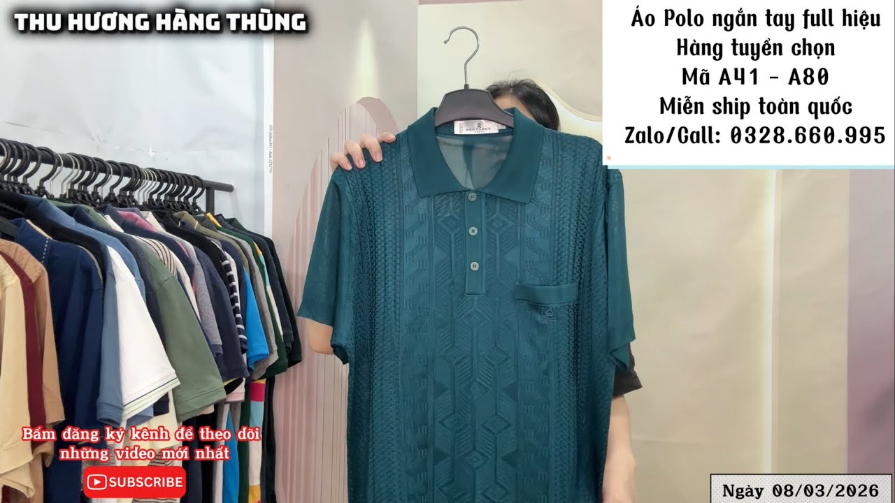08/3 POLO VIP FULL HIỆU MONTAGUT PHÁP - LACOSTE - HAZZYS - TOMMY….| MIỄN SHIP | 032 866 0995